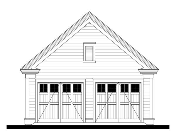 073221 Garage — featured elevation