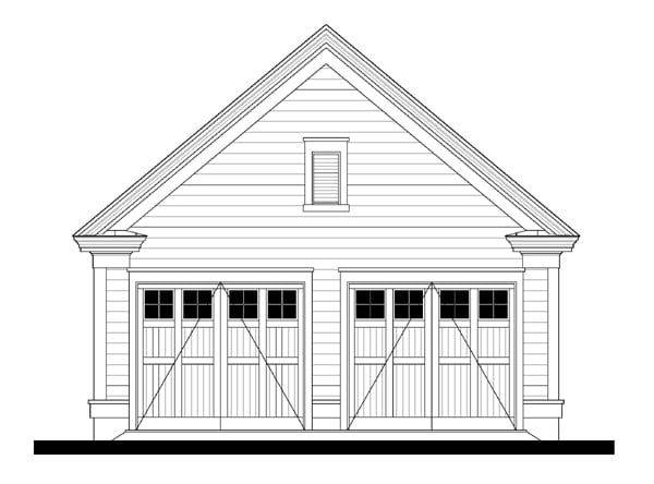 073222 Garage — featured elevation