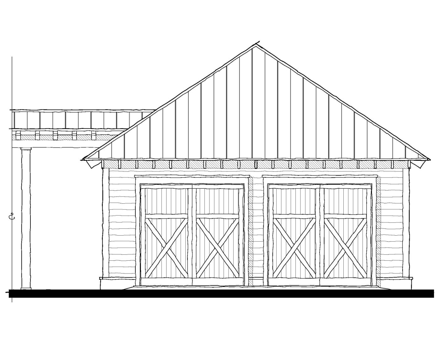073247 Garage — featured elevation
