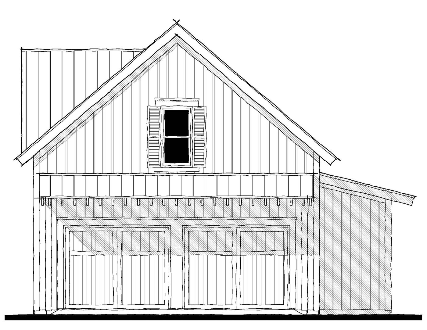 073269 Garage — featured elevation