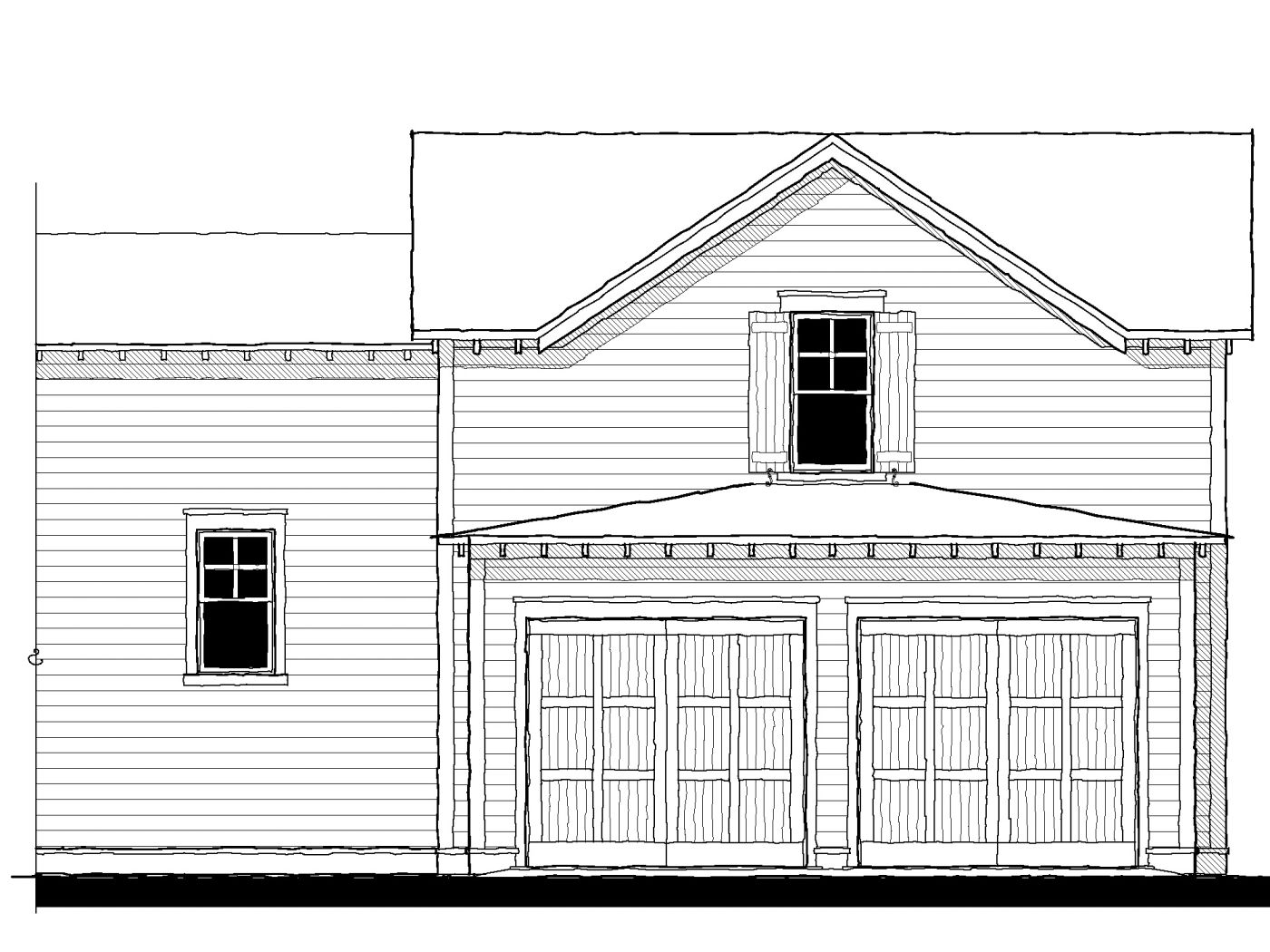 07346 Garage — featured elevation