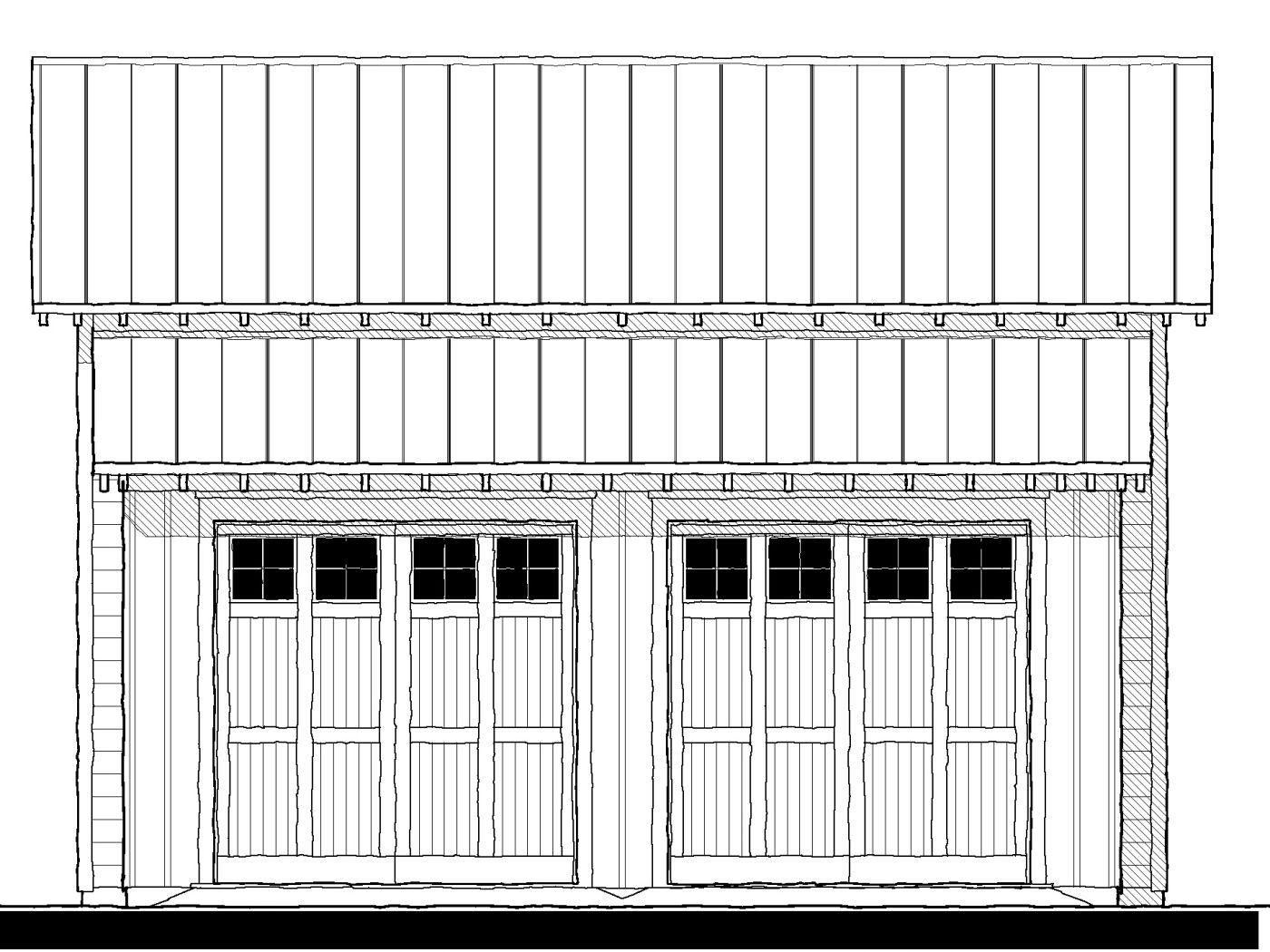 07352 Garage — featured elevation