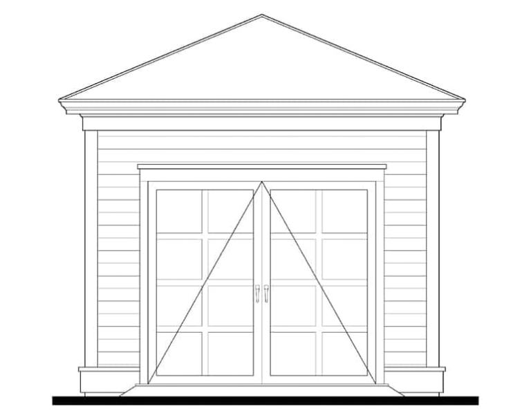 1 Car Garage Plans