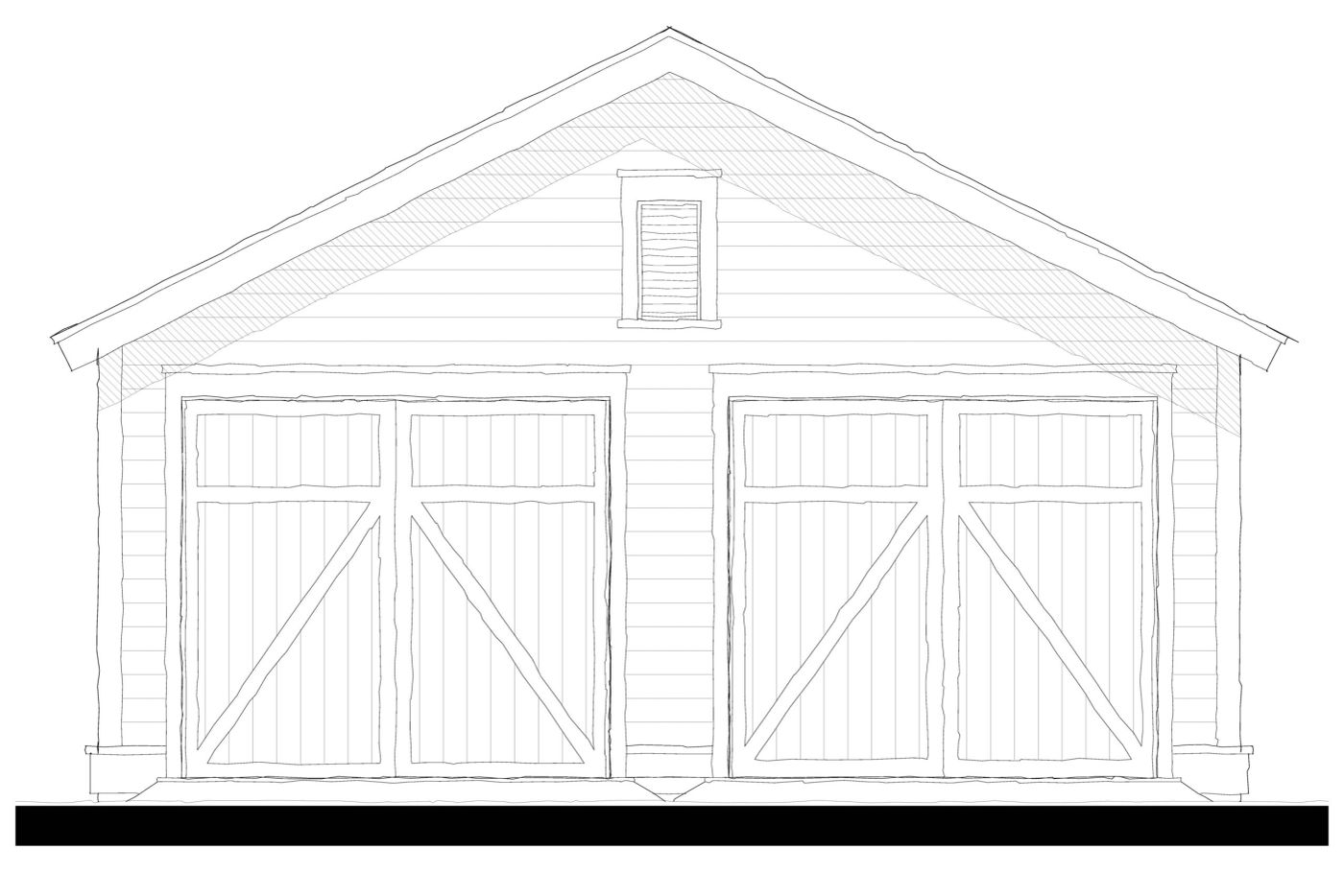 083139 Garage — featured elevation