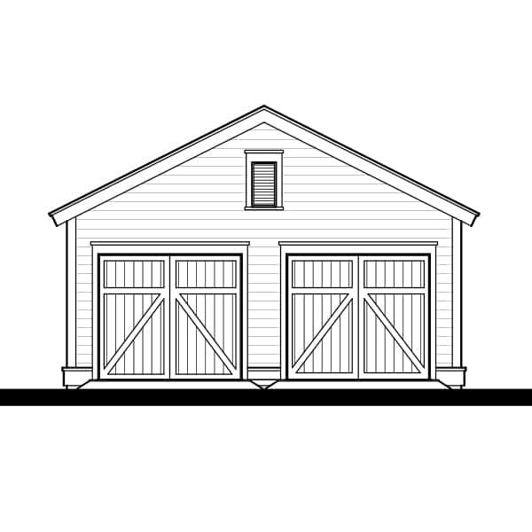08718Garage — featured elevation