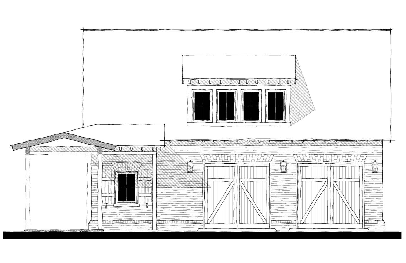 09335 Garage — featured elevation