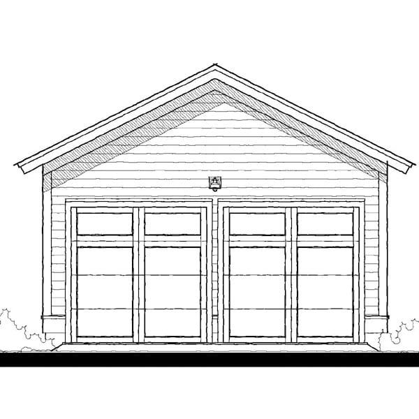 09354 Garage — featured elevation