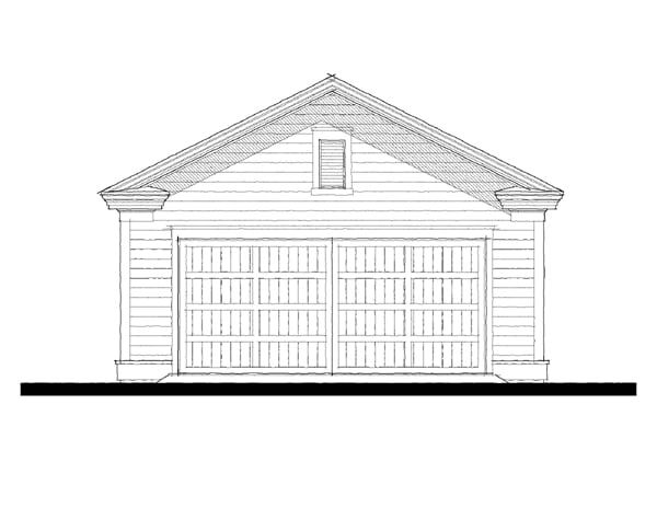 09412T Garage — featured elevation