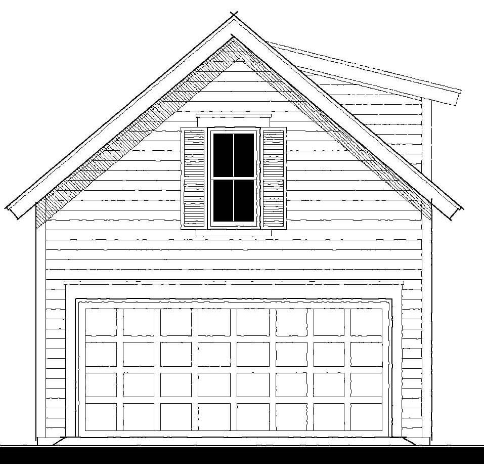 09412U Garage — featured elevation