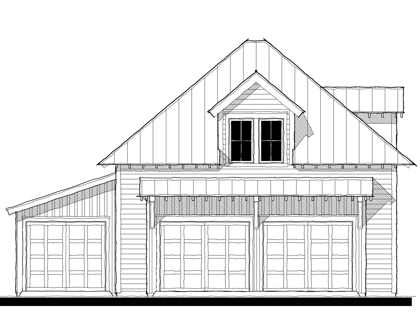 10302 Garage — featured elevation
