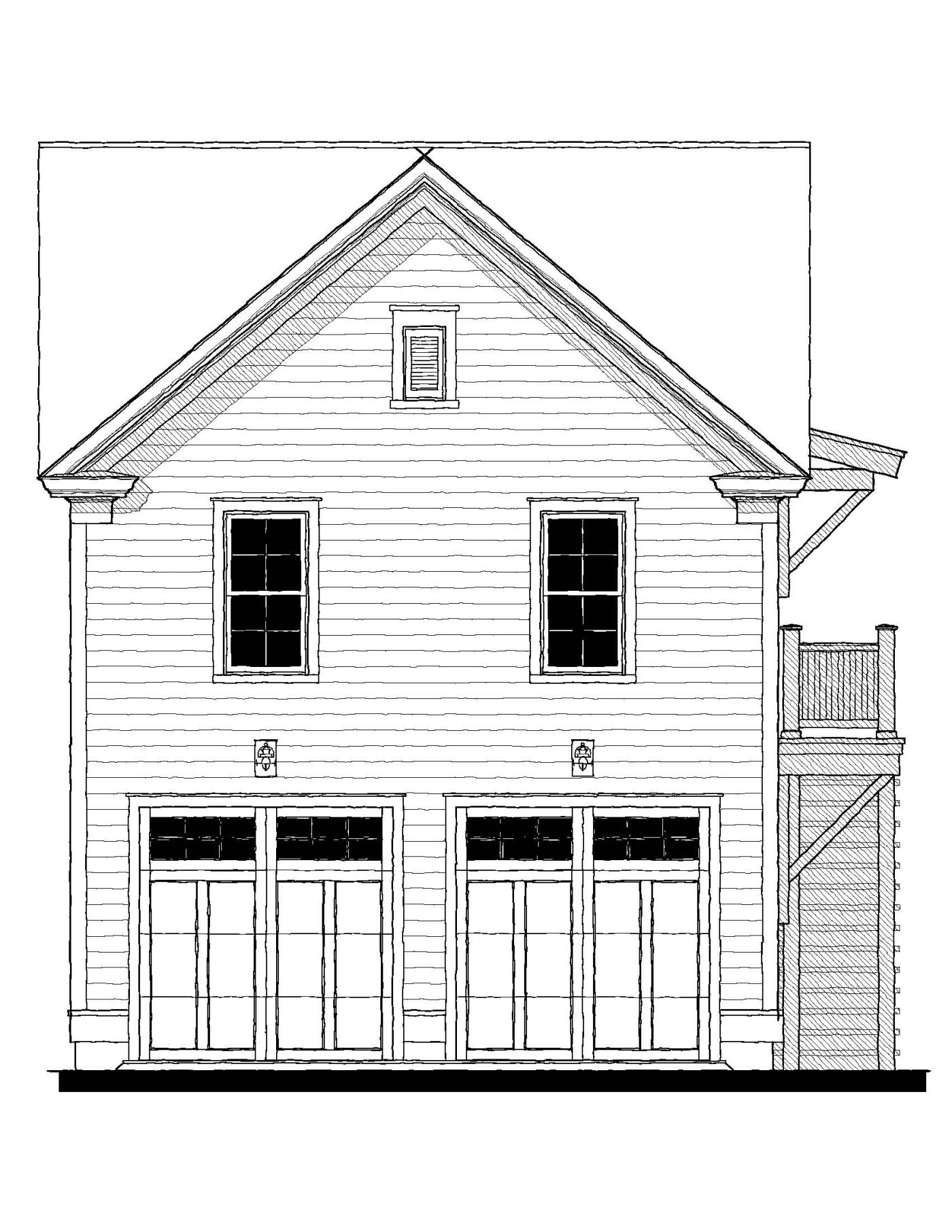 10309 Garage — featured elevation