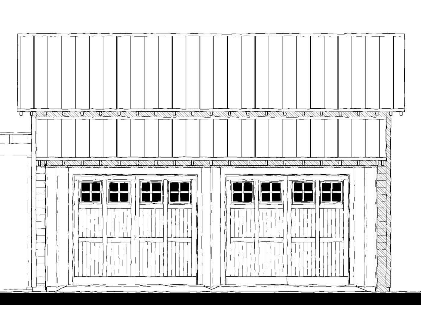 10349 Garage — featured elevation
