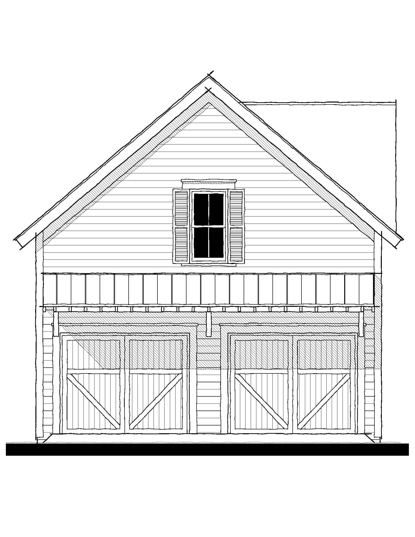 10355 Garage — featured elevation