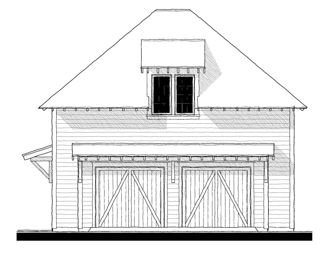 113102 Garage — featured elevation
