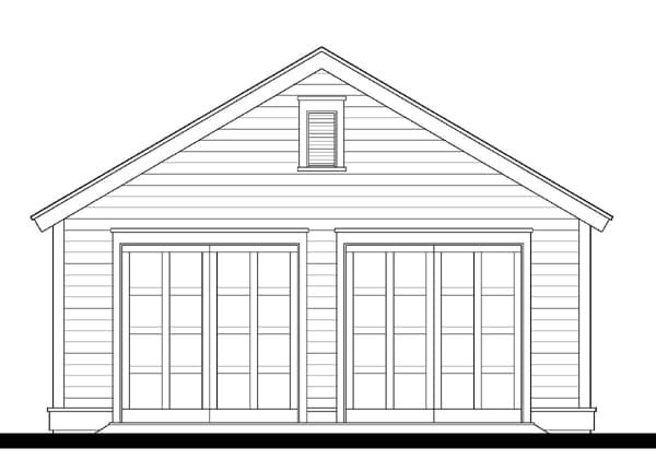 113107 Garage — featured elevation