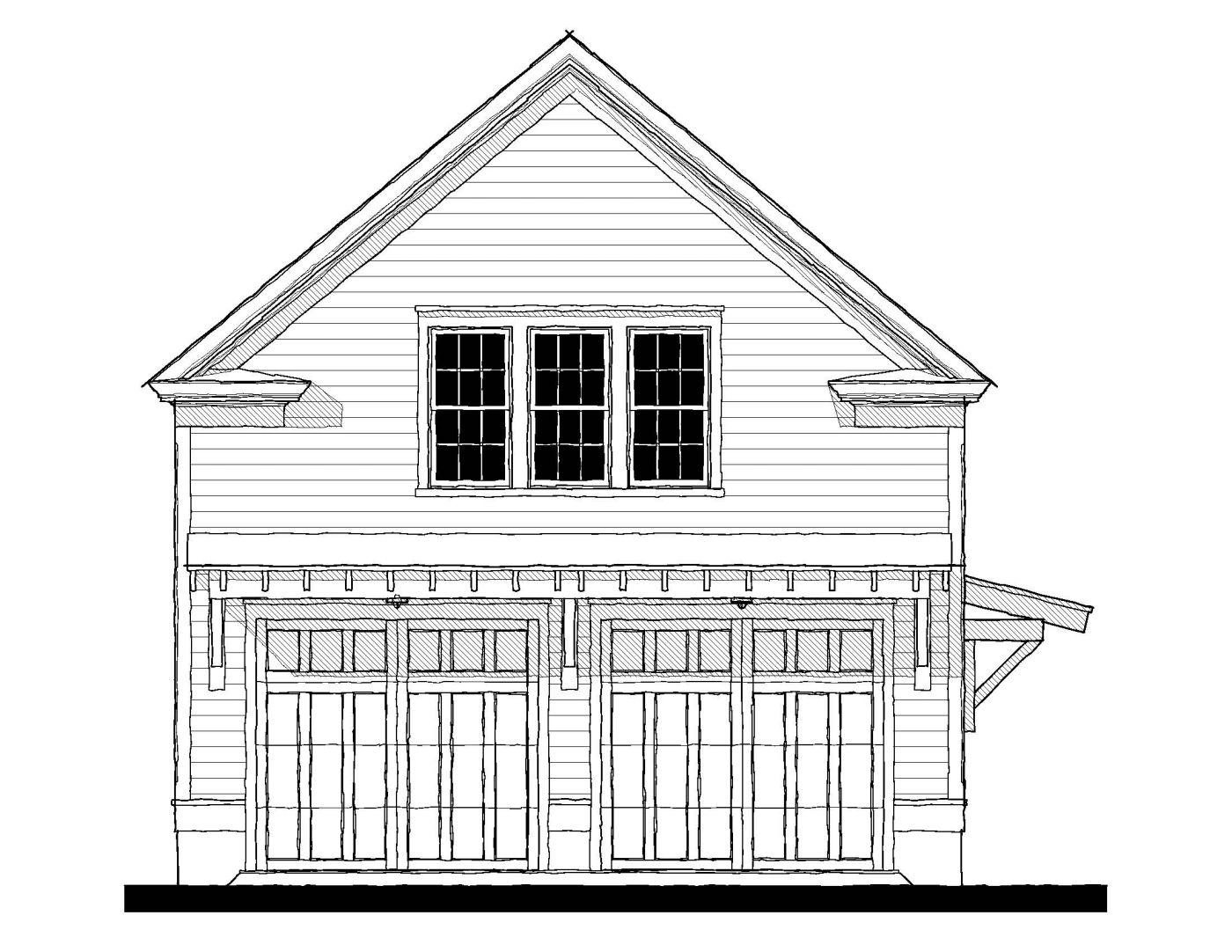11327 Garage — featured elevation