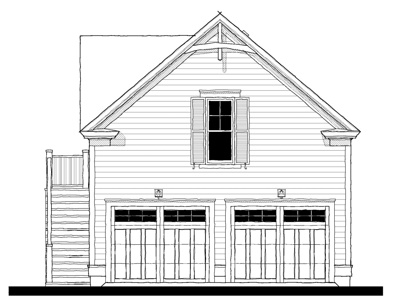 11379 Garage — featured elevation