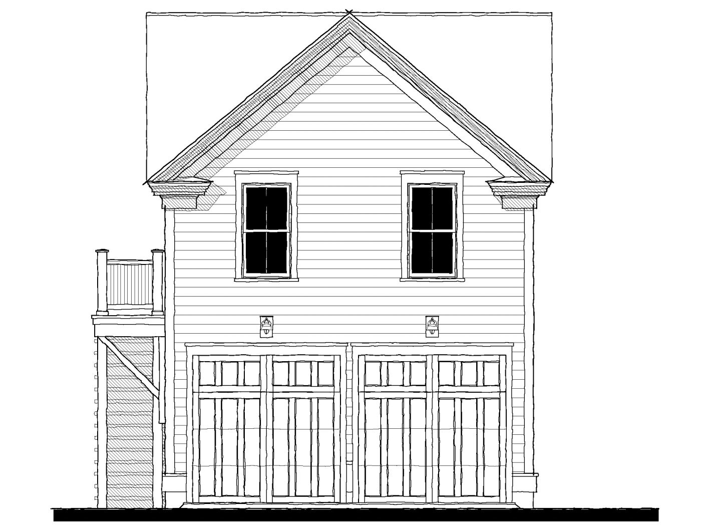 11381 Garage — featured elevation