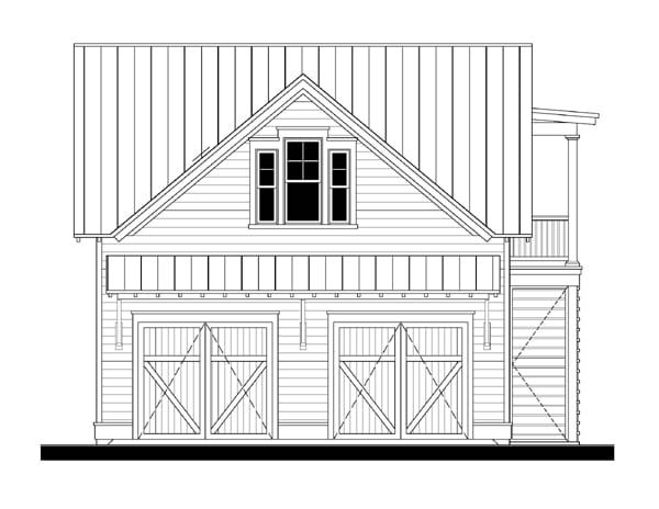 123135 Garage — featured elevation