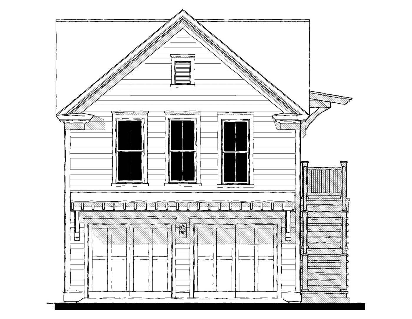 123151 Garage — featured elevation