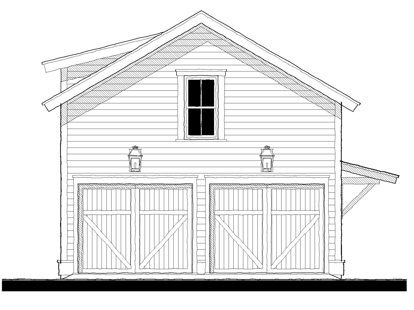 12361 Garage — featured elevation