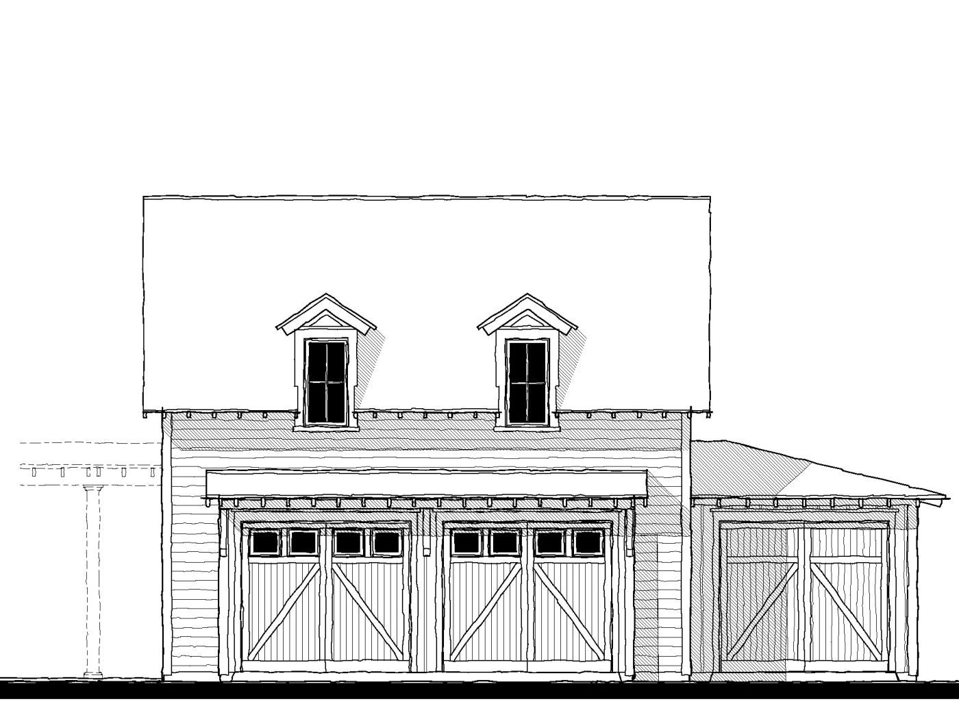 13107 Garage — featured elevation