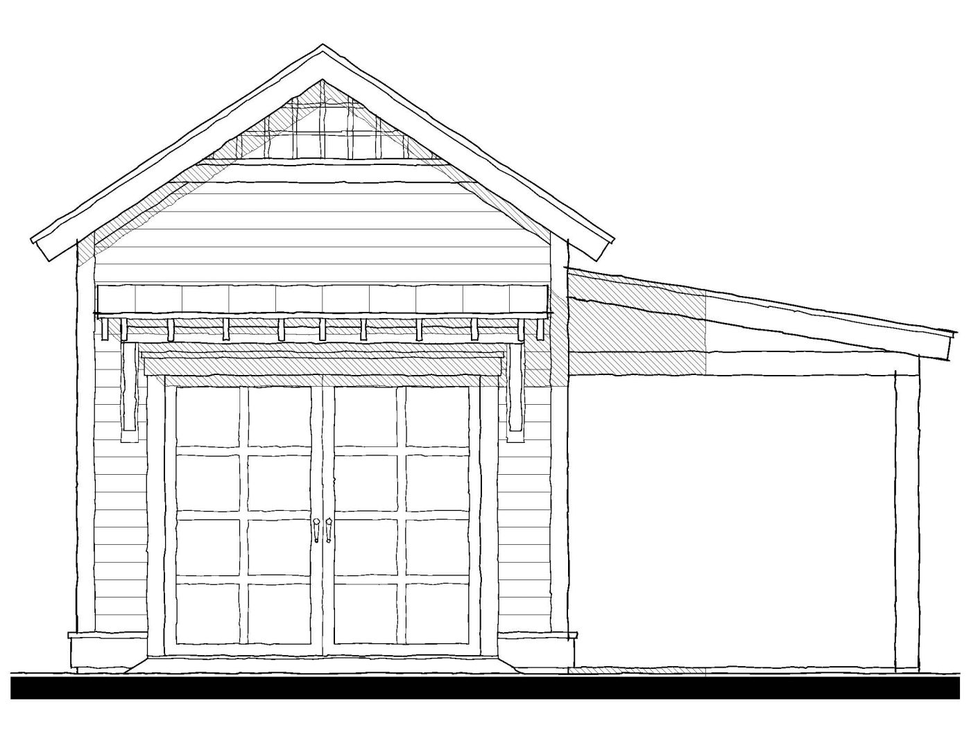 133102 Garage — featured elevation