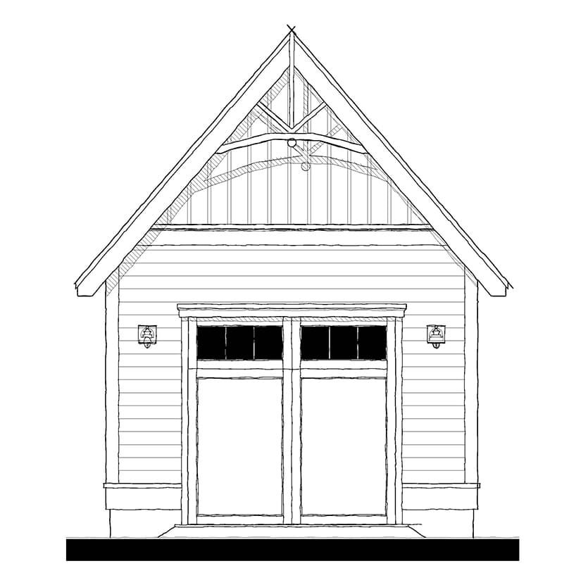 13311 Garage — featured elevation