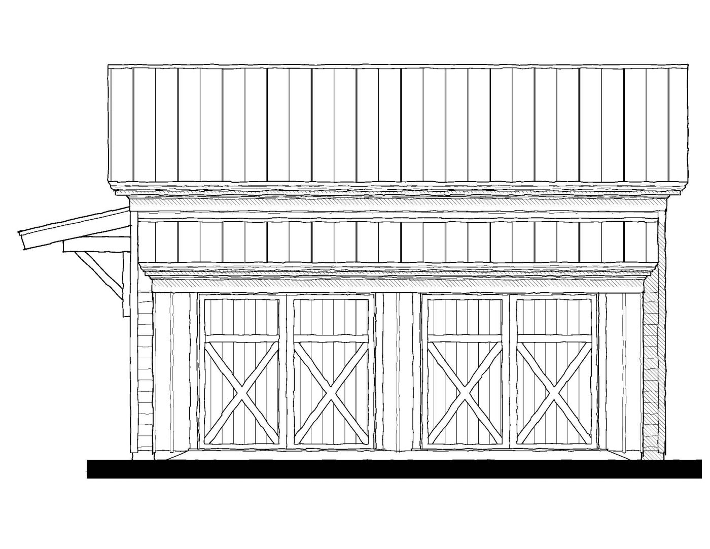 133178 Garage — featured elevation