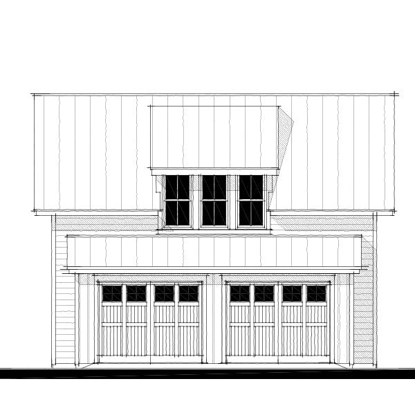 13366 Garage — featured elevation