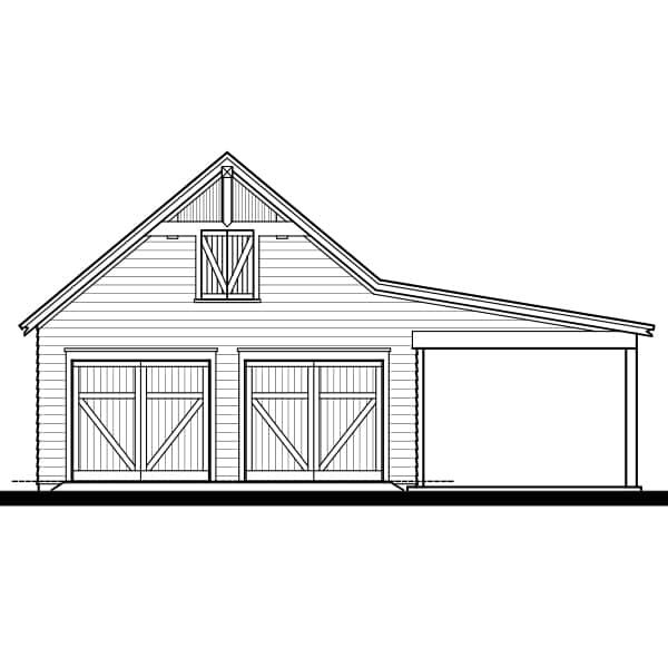 14303 Garage — featured elevation