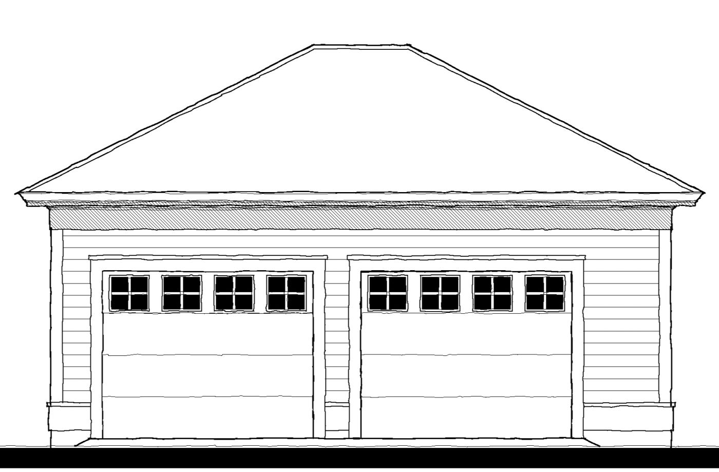 14327 Garage — featured elevation