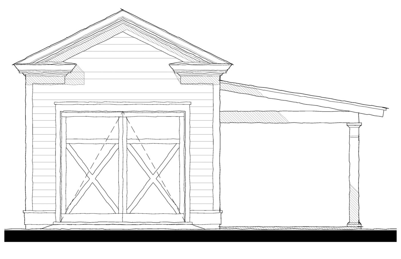 153102 Garage — featured elevation