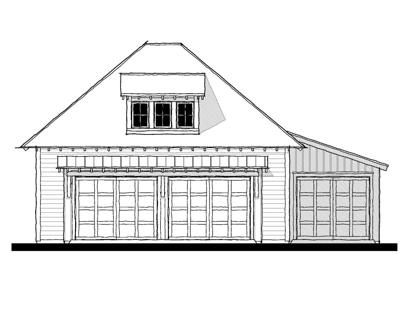 153111 Garage — featured elevation