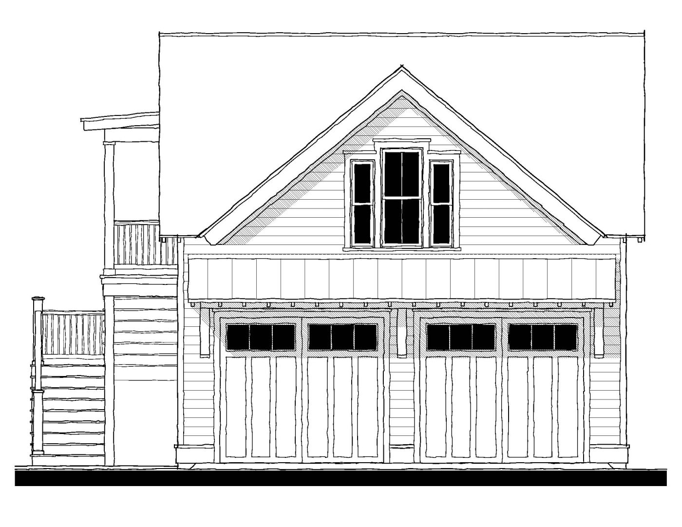 153140 Garage — featured elevation
