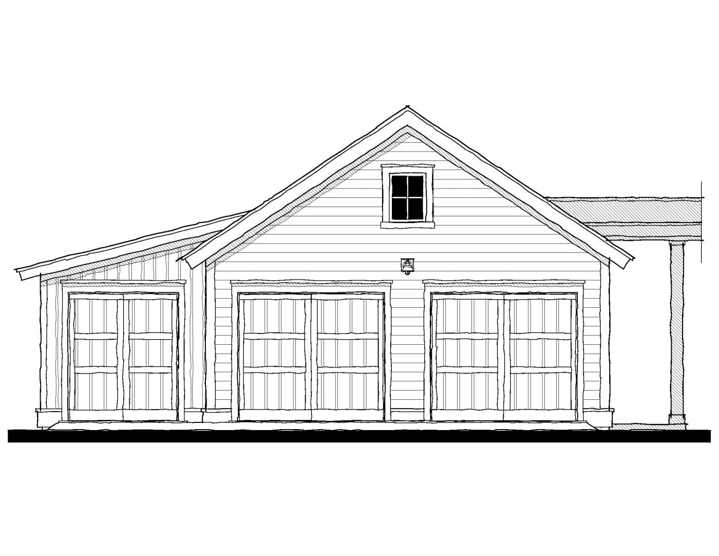 153159 Garage — featured elevation