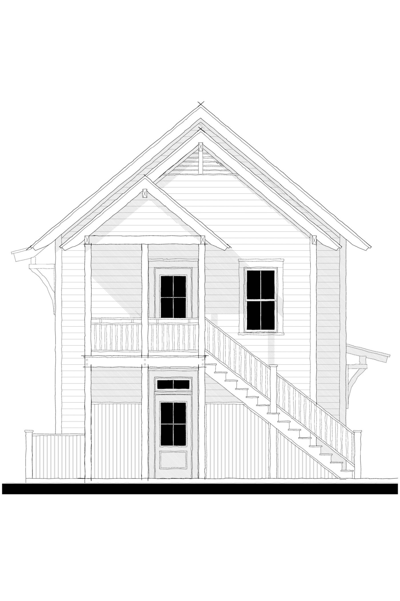 153204 Garage — featured elevation
