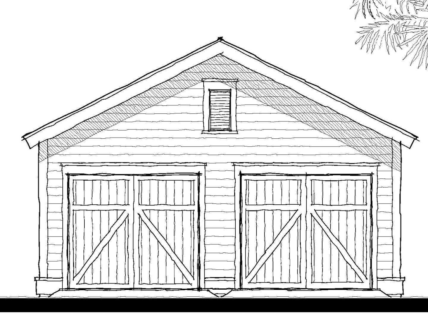 15330 Garage — featured elevation