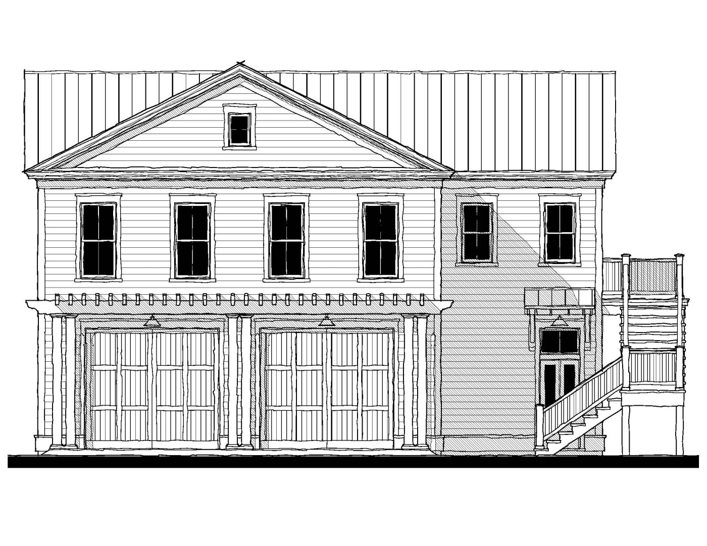 163102 Garage — featured elevation