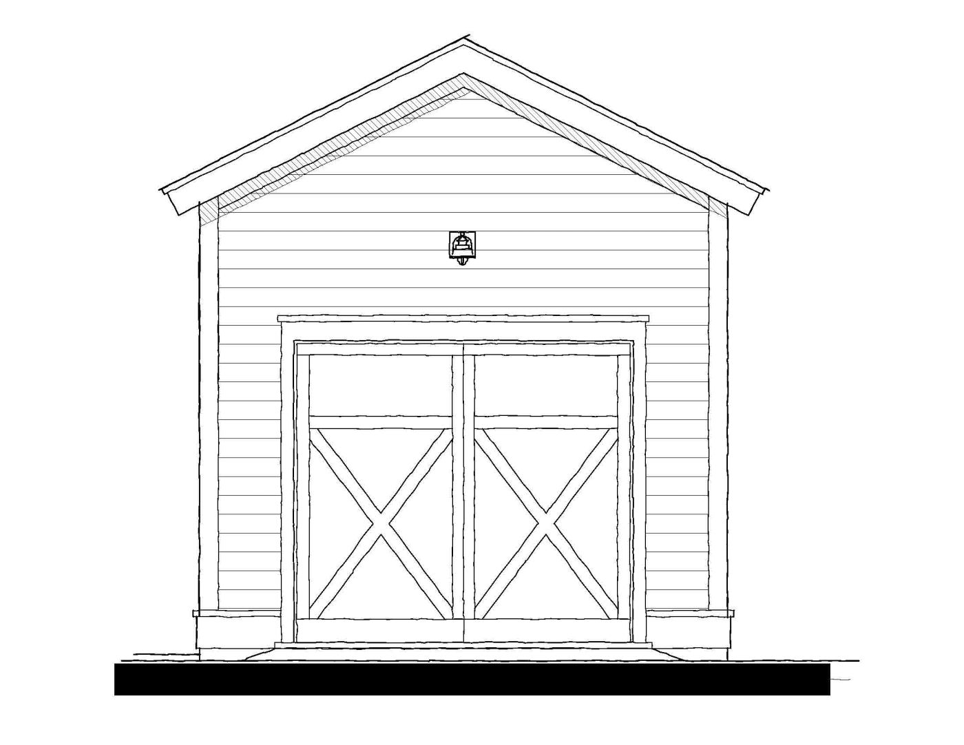 163127 Garage — featured elevation