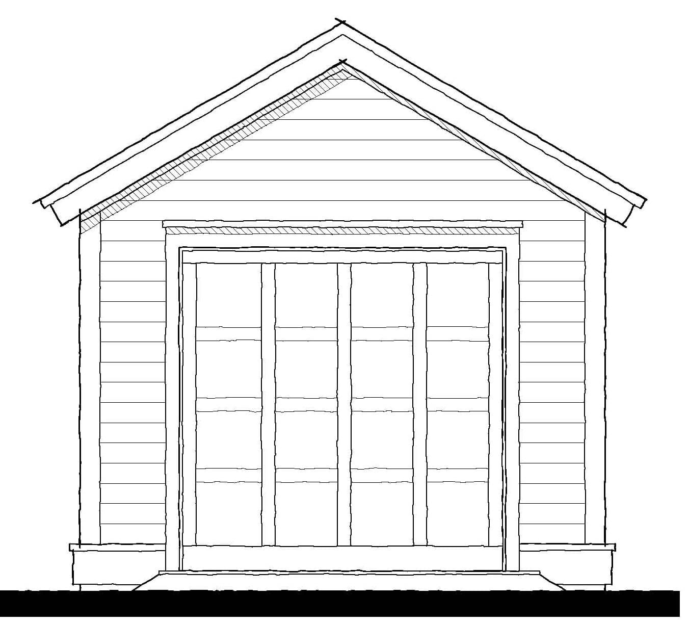 173271 Garage — featured elevation