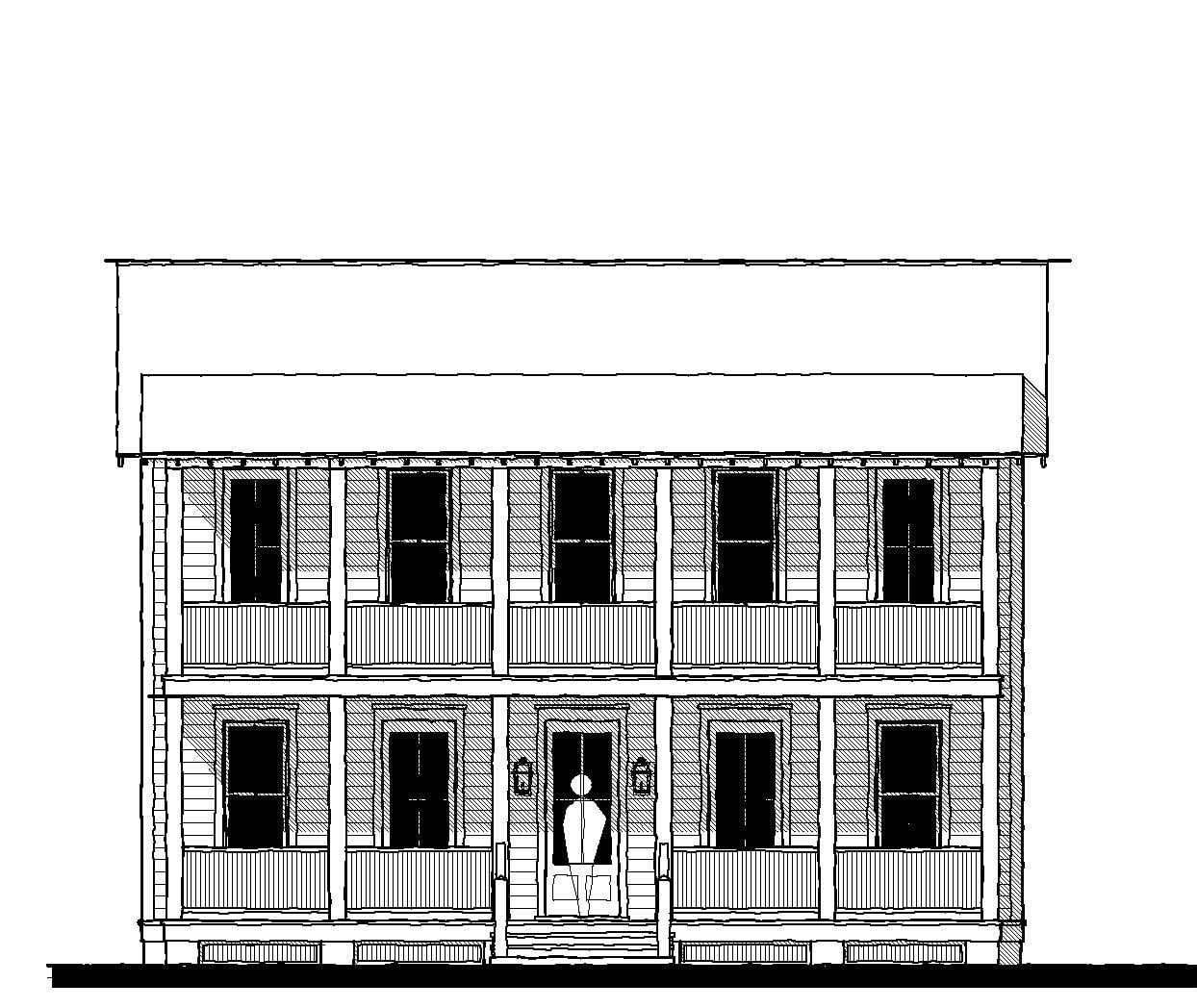 17903 (Triplex) — featured elevation