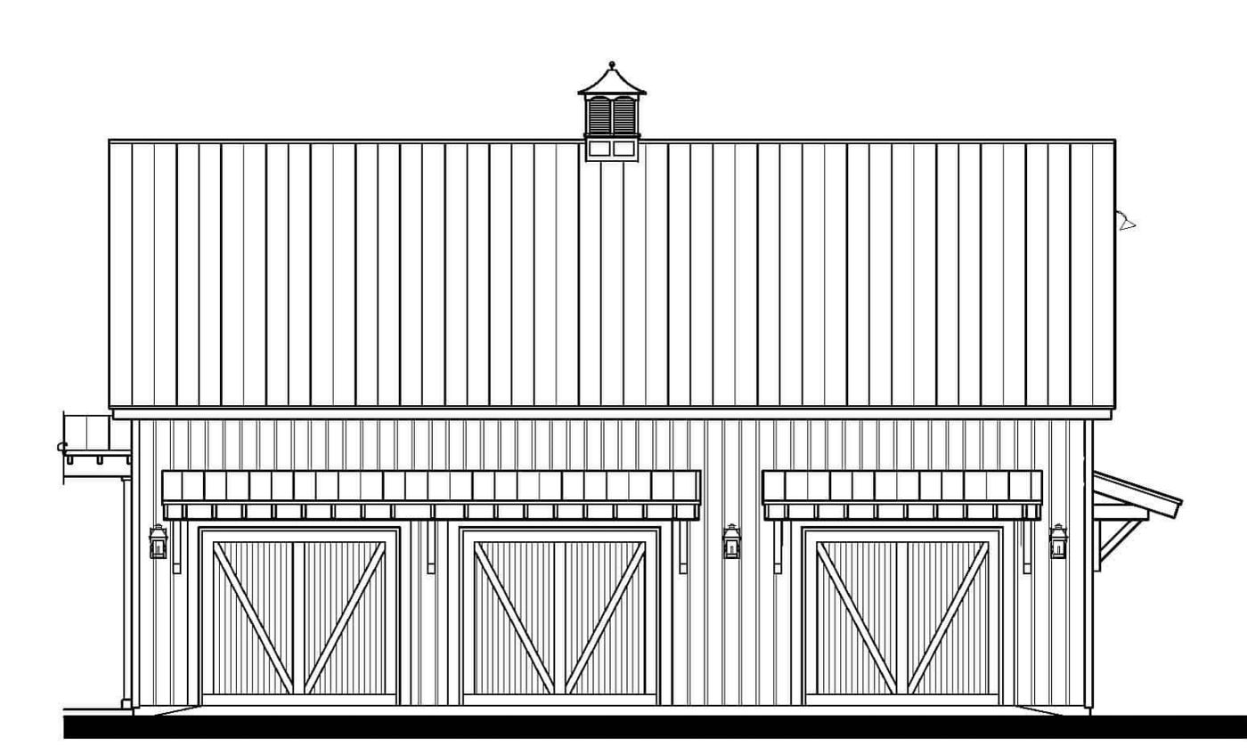 18349 Garage — featured elevation