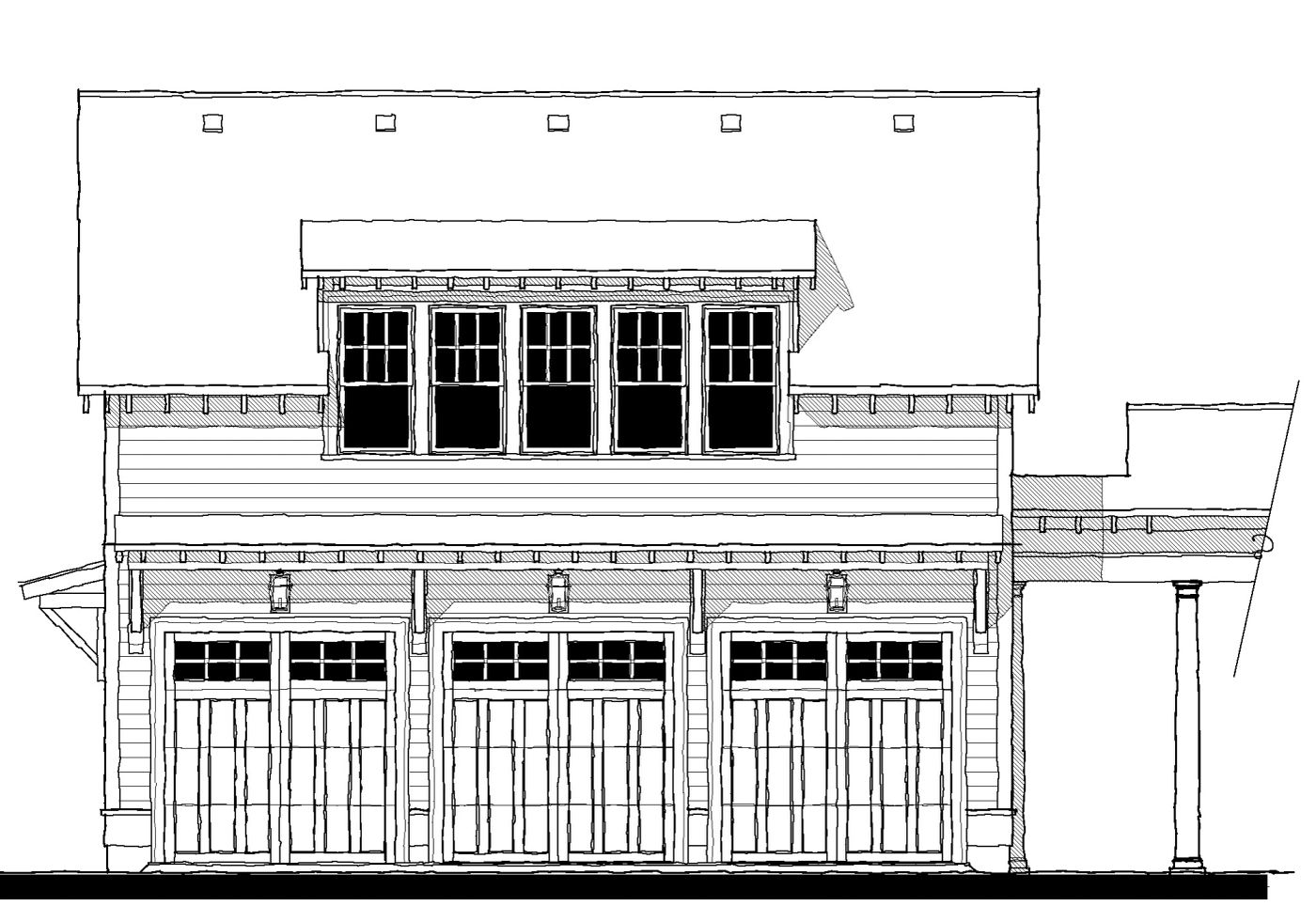 18383 Garage — featured elevation