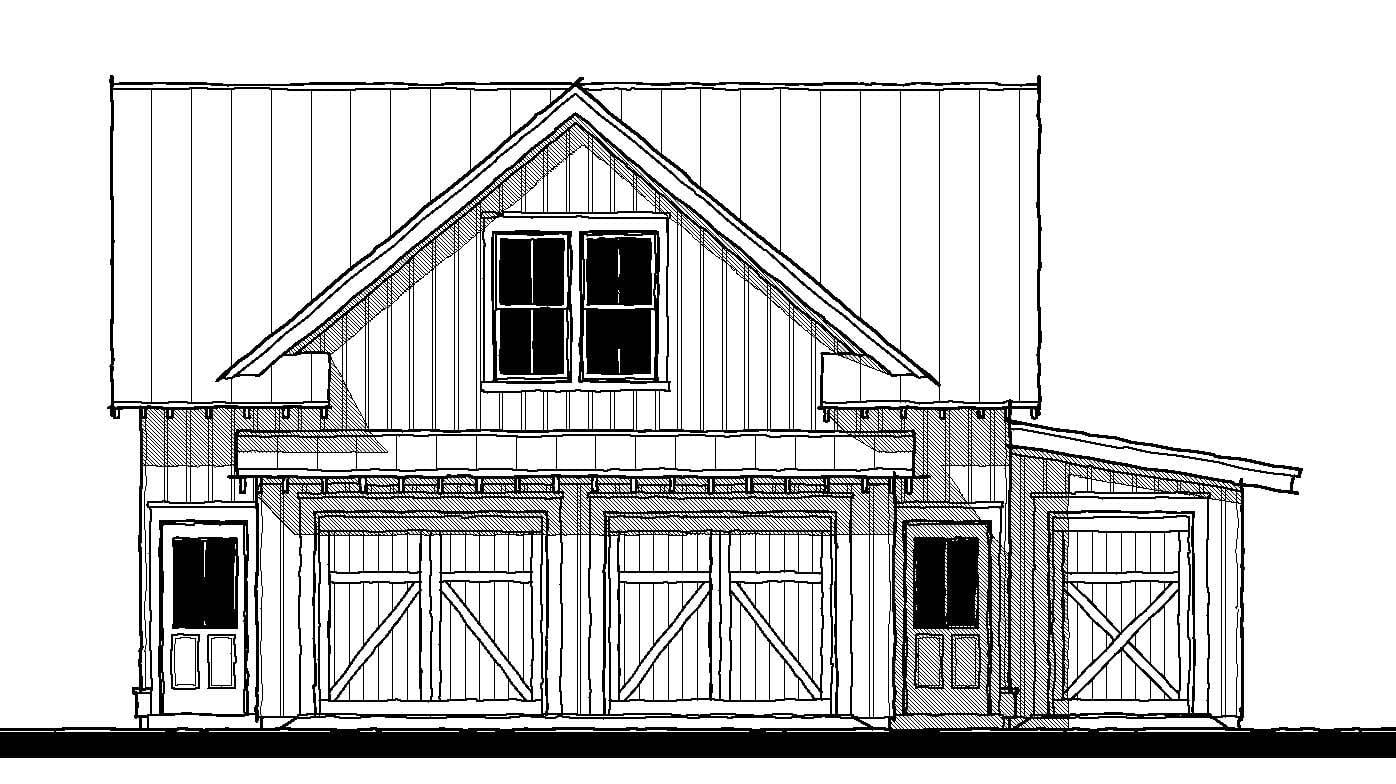 19303 Garage — featured elevation
