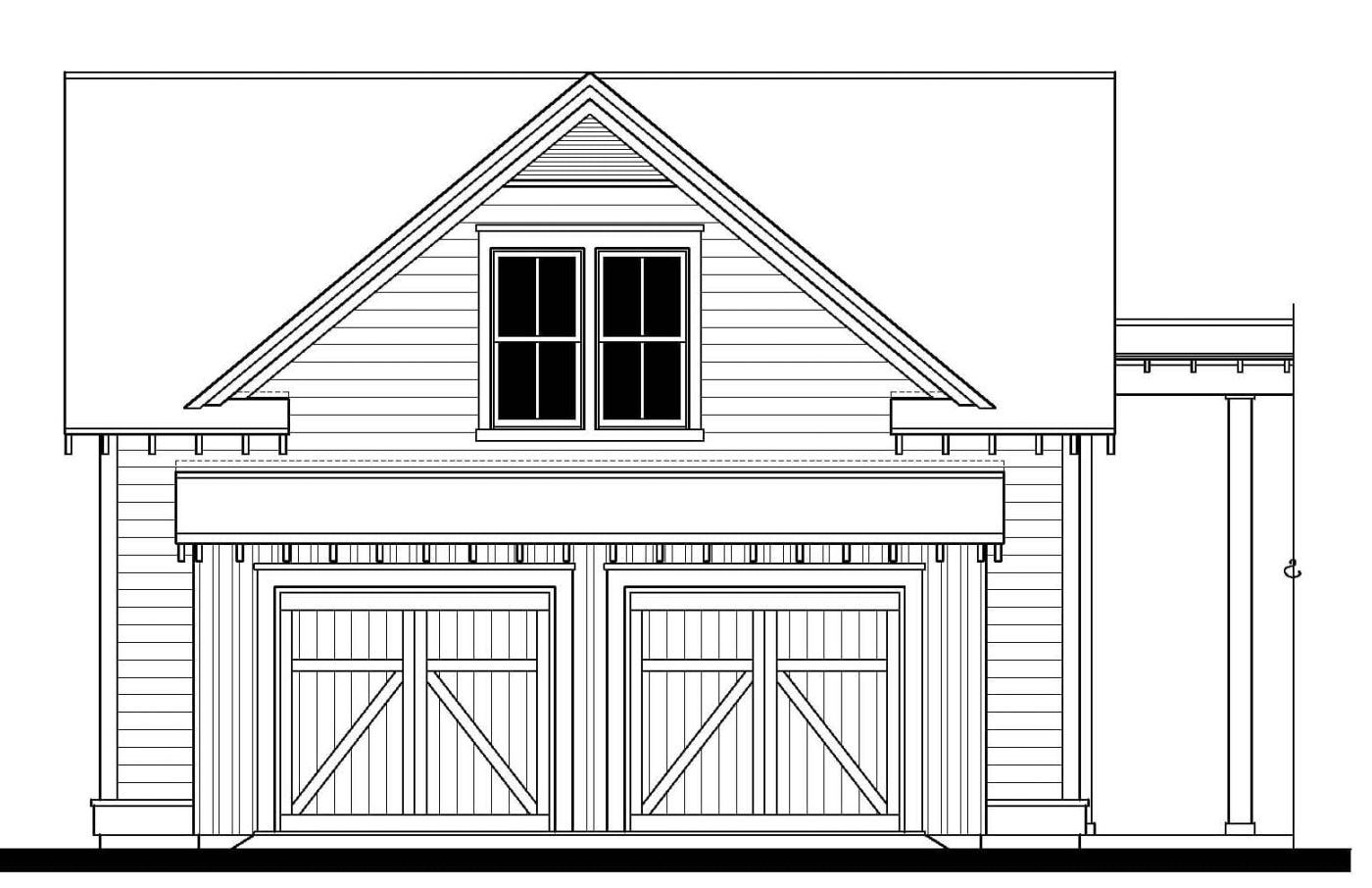 193109 Garage — featured elevation