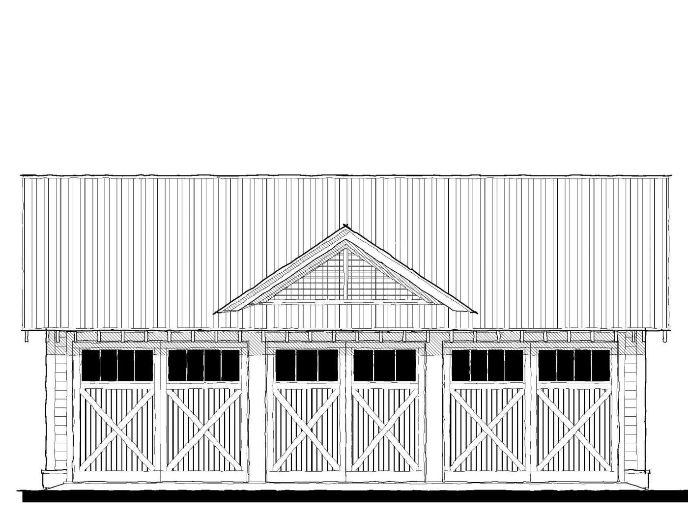 193125 Garage — featured elevation