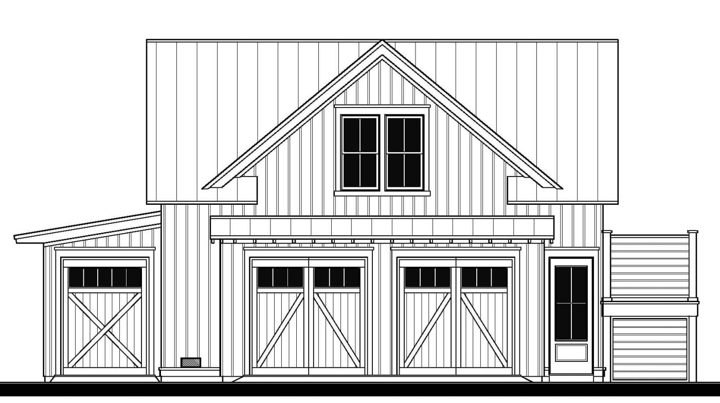 19398 Garage — featured elevation