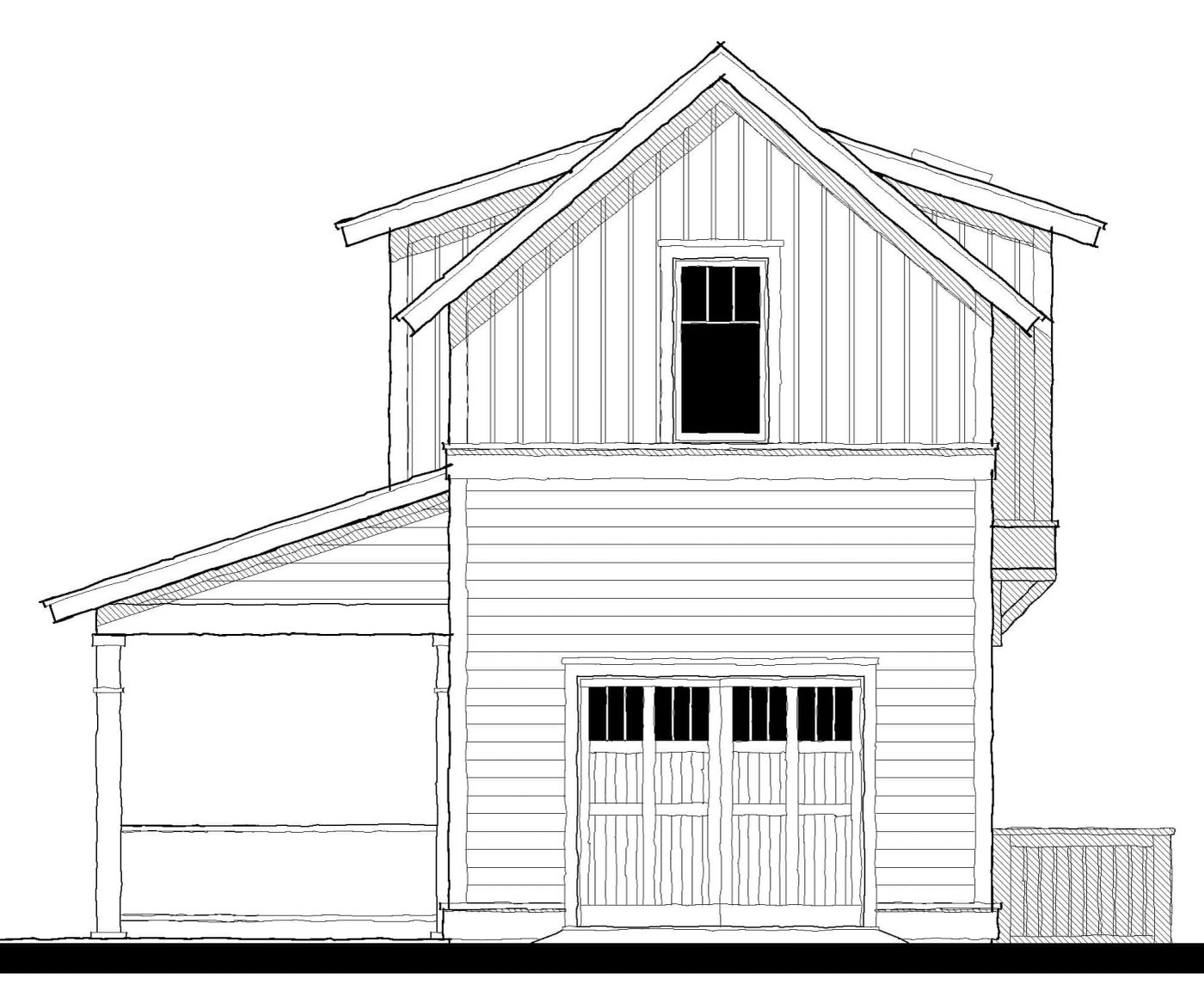 203135 Garage — featured elevation