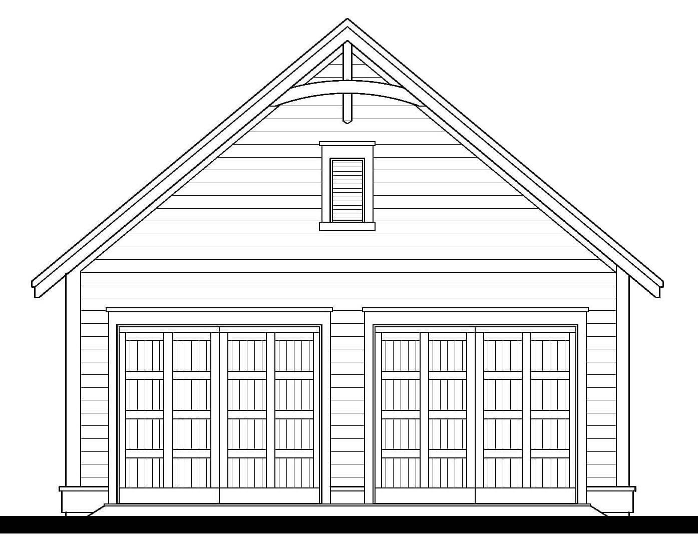 20327 Garage — featured elevation